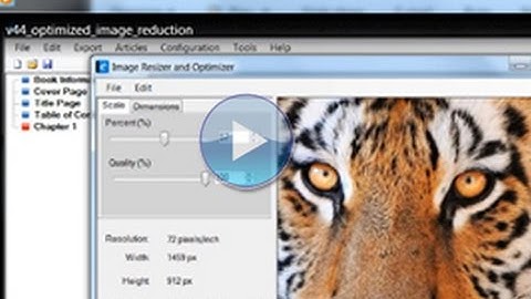 Ultimate eBook Creator - Image Optimizer Tool