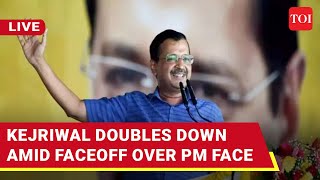 LIVE | Kejriwal 'INDIA' Bloc's PM Face? Delhi CM Addresses Media Amid War Of Words With BJP