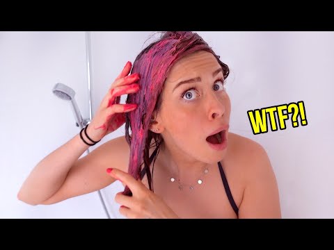 Video: 3 Möglichkeiten, rosa Haarfärbemittel herauszubekommen