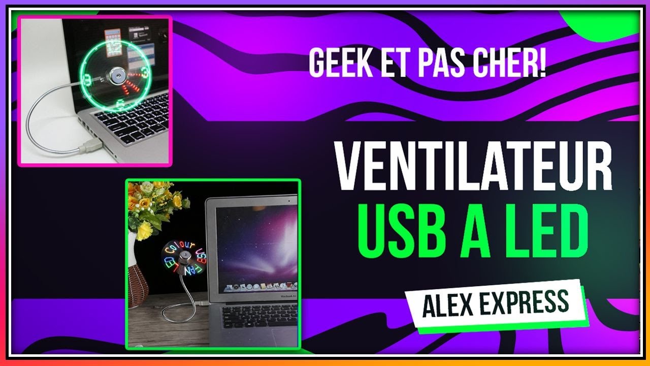 Fabriquez votre ventilateur USB 