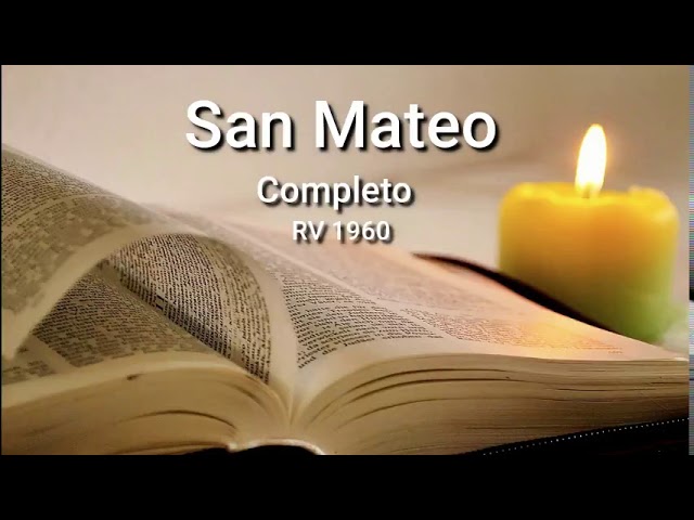 SAN MATEO (Completo): Biblia Hablada Reina-Valera 1960 class=