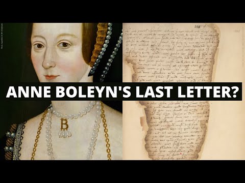 ANNE BOLEYN’S LAST LETTER? What happened to Anne Boleyn in the Tower? Six wives documentary | Tudors