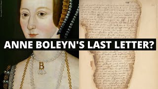 ANNE BOLEYN’S LAST LETTER? What happened to Anne Boleyn in the Tower? Six wives documentary | Tudors