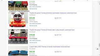Sold on Ebay Trackmaster Thomas & friends Thomas y sus amigos Томас и друзья Il Trenino Thomas
