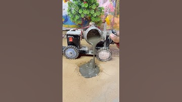 DIY mini tractor construction machine science project #project #minitractor #ytshorts #shorts