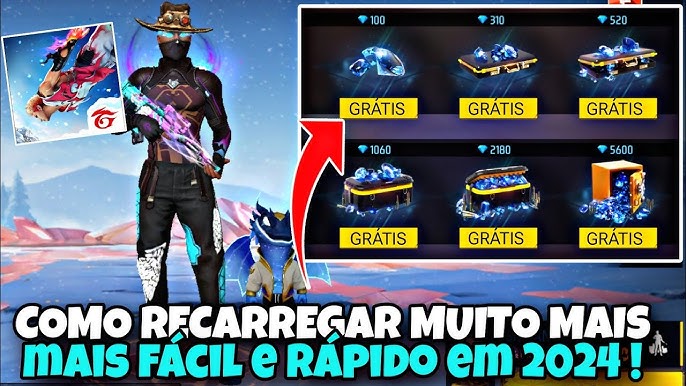 COMO RECARREGAR DIAMANTE NO FREE FIRE ATUALIZADO 2023 ! COMO COMPRAR  DIAMANTE NO FREE FIRE PELO PIX 