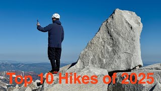 Year in Review - My Top 10 Hikes of 2025