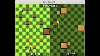 TwiniGolf Qt/C++