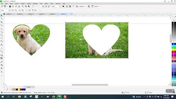 Corel Draw Tips & Tricks Kind of like a Vignette with a Heart Part 2
