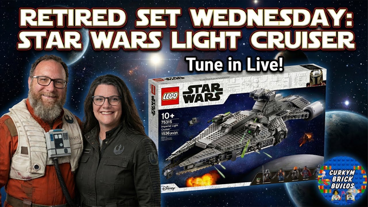 Retired Set Wednesday LEGO Star Wars 75315 Live Build and Chatting