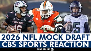 2026 NFL Mock Draft: NEW 1st Round Projections From CBS Sports