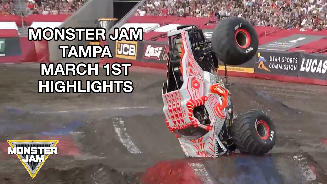 Monster Jam Tampa Highlights | March 1st, 2026 | 3PM - YouTube