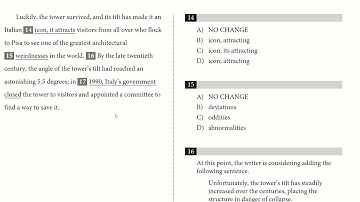 Practice Test 6   Writing   Problem 16