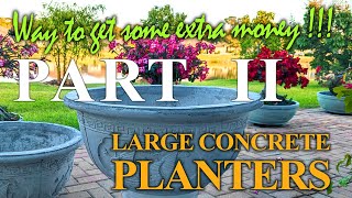 Large Concrete Planter - Way to make some extra money! PART 2 by Sony Le - Home and Garden Channel 8,122 views 4 weeks ago 19 minutes