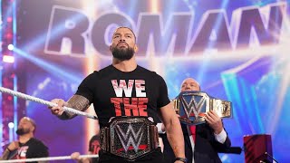 Roman Reigns Entrance on Season Premiere: WWE Raw, Oct. 10, 2022