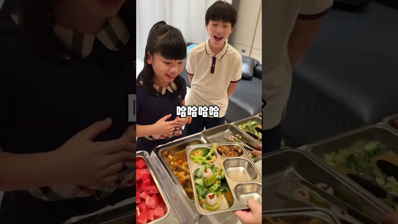 给自己生了一个幼儿园的快乐！#人类幼崽#美食#晚餐#吃什么 2