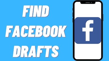 How To Find Facebook Drafts (EASY)