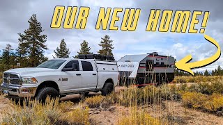 Black Series Campers (Picking Up Our Overland Travel Trailer)