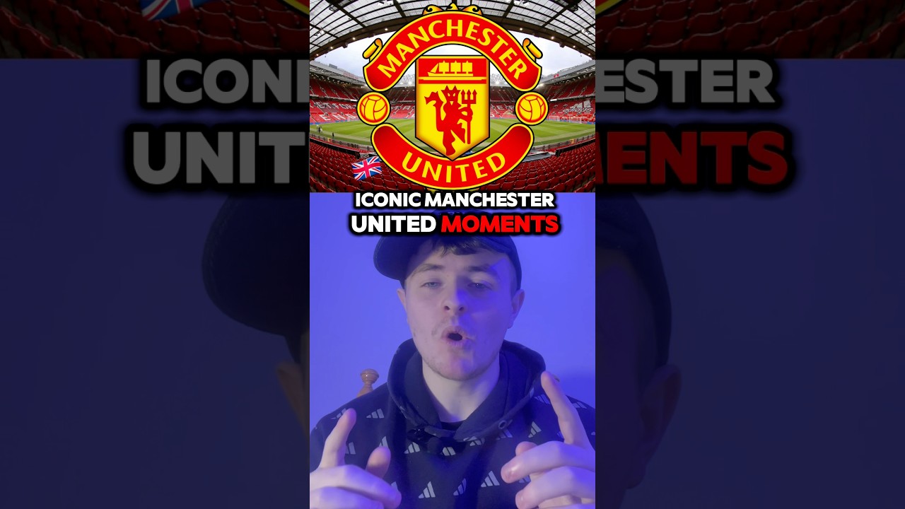 Iconic Manchester United Moments In 40 Seconds! 