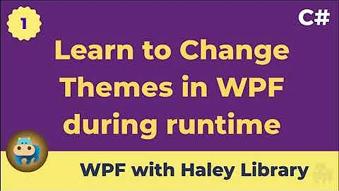 WPF Change Theme during runtime dynamically