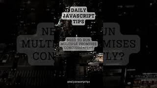 Running Multiple Promises Concurrently: Techniques and Best Practices screenshot 1