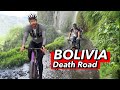 We climbed the death road on gravel bikes