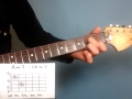 Lecciones de guitarra: cómo tocar el acorde de LA menor séptima o LAm 7