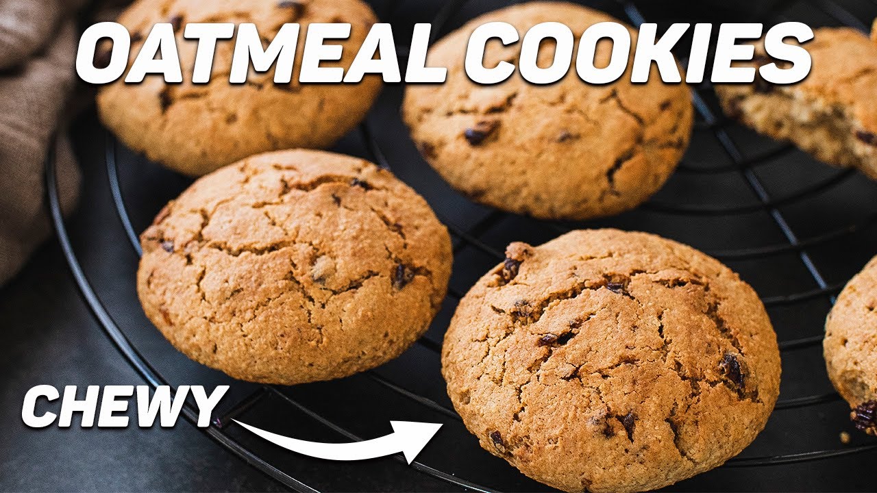 AWESOME OATMEAL COOKIES WITH RAISINS (in 5 Minutes) YouTube