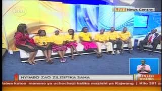 Wanamziki wa enzi Emali town choir Kwenye KTN studio