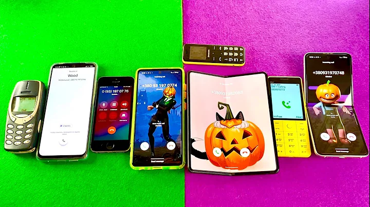 Z Fold vs Xiaomi Redmi vs Z Flip vs iPhone vs Nokia vs Samsung a52s vs BQ vs Maxcom incoming call