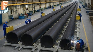 How Millions of HDPE Water Pipes Are Made Inside Massive Processing Factory