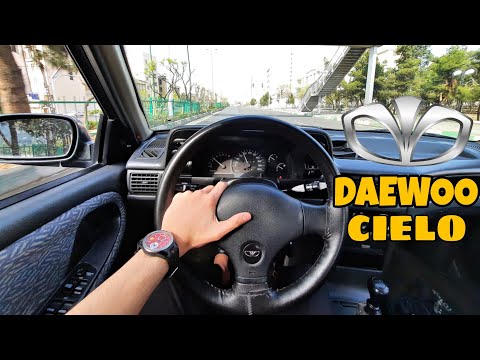 Daewoo Cielo 1379 2000 1 5 Lit 80HP 2000 POV Test Driving دوو سیلو Daewoo Nexia نکسیا رانندگی