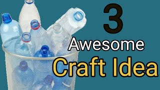 Don't throw empty bottle ll Plastic bottles craft idea ll 2021 New ideas