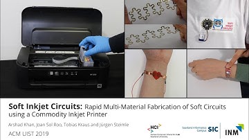 Soft Inkjet Circuits: Rapid Multi-Material Fabrication of Soft Circuits