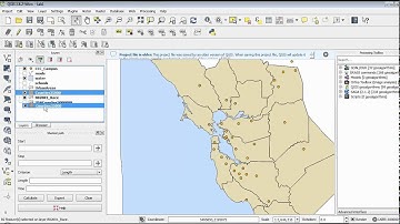 Disappearing layer in QGIS
