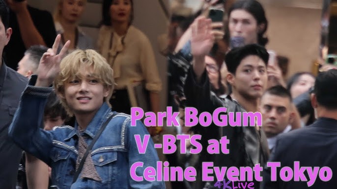 BTS' V makes appearance at a CELINE event in Japan, video goes viral on  social media