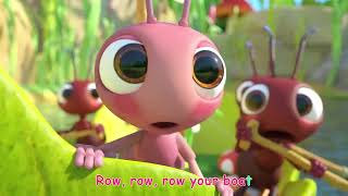 Row, Row, Row Your Boat (Ant Version) | CoComelon Nursery Rhymes & Kids Songs