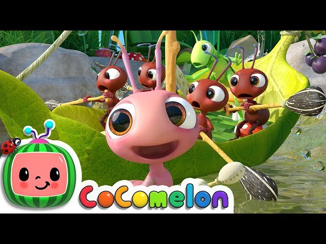 Row, Row, Row Your Boat (Ant Version) | CoComelon Nursery Rhymes & Kids Songs class=