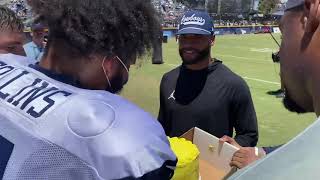 Inside Access: Dak Prescott's Birthday Surprise | Dallas Cowboys 2021