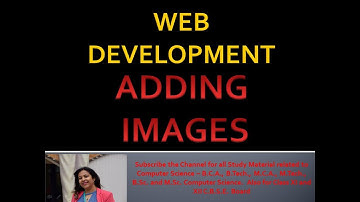 Adding Images in HTML Webpage | How to add Images in a web page| Web Site Development