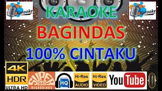 BAGINDAS - '100% Cintaku' M/V Karaoke UHD 4K