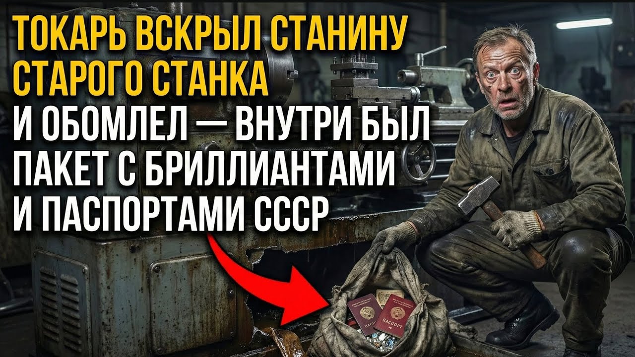 Токарь Купил Станок на Металлолом, а Когда Разбил Станину — Поседел от Ужаса