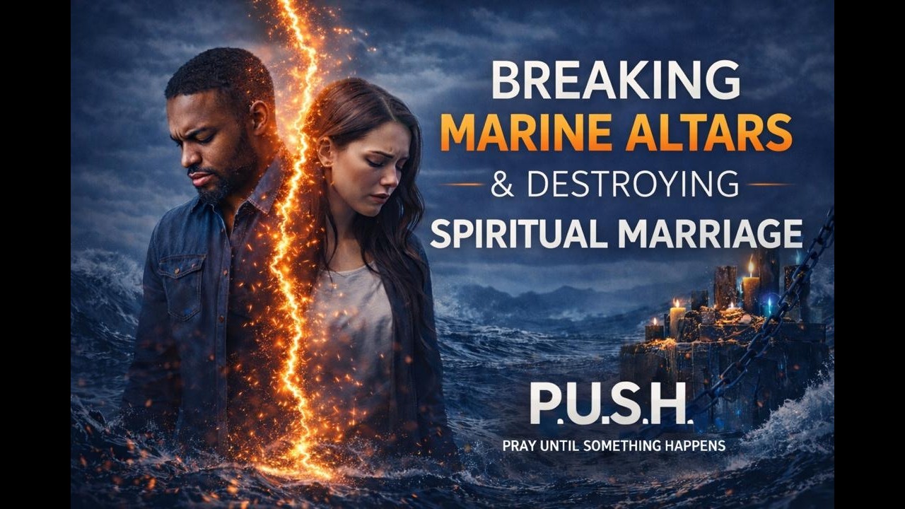 P.U.S.H. - BREAKING MARINE ALTARS & DESTROYING SPIRITUAL MARRIAGES! DAY 11 OF OUR 40 DAY FAST!