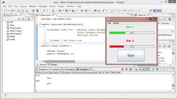 Mini-projet Execution ProgressBar Course
