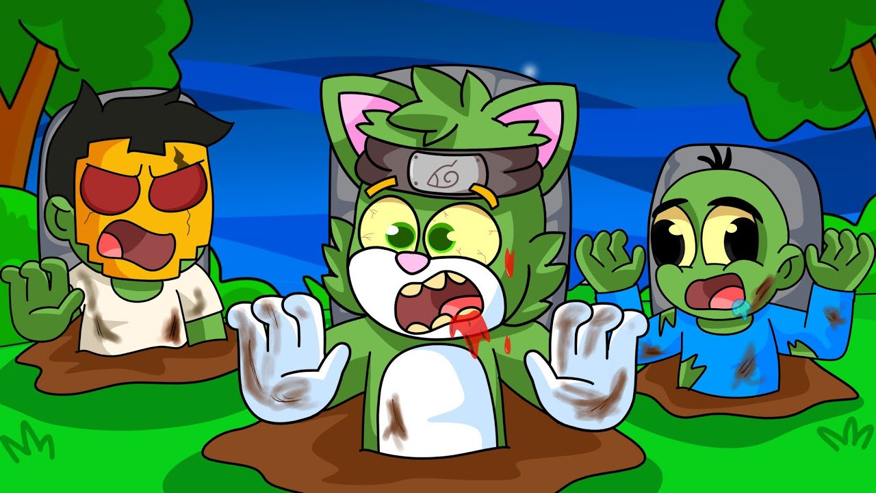 Nos CONVERTIMOS en una FAMILIA de ZOMBIES en Roblox