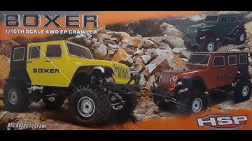 *A NEW CONTENDER??* HSP Boxer 1/10th Scale 4X4 Rc Rock Crawler - Unboxing - RC ESCAPES