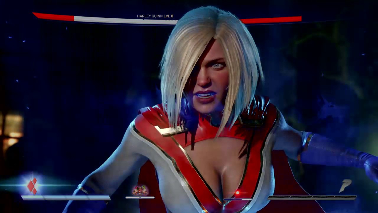 Power Girl Vs The Blob