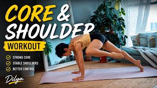 CORE & SHOULDER WORKOUT 🔥 | Build Strength, Stability & Control