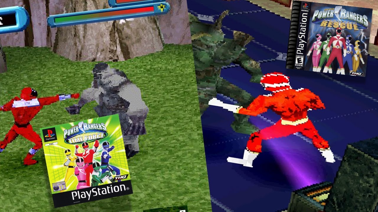 Revisitando os Jogos do Power Rangers no PS1 - YouTube