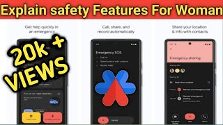 How to use Personal Safety application | for girls safety application | poco X5 pro 5g | #new screenshot 3